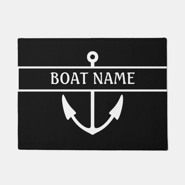 Boat Name Dock Mat (Front)