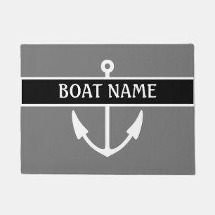 Boat Name Dock Mat
