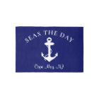 Boat Nautical Anchor Navy Blue