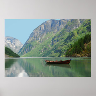 Boat of the Vikings Poster