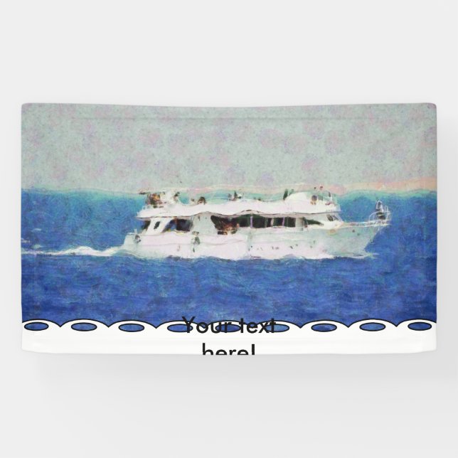 Boat painting banner (Horizontal)