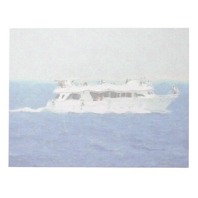 Boat painting notepad (Front)