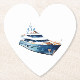 Boat Paper Coaster