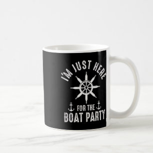 Boat Party Boating Captain Boat Owner Sailor Boate Coffee Mug