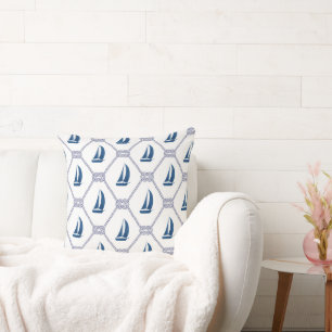 Boat Pattern Cushion