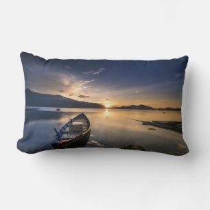 Boat Peaceful Fishing Swim Dive Destiny's Destiny Lumbar Cushion