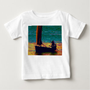 Boat Peaceful Marine Swim Dive Destiny's Destiny Baby T-Shirt