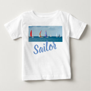 Boat Peaceful Marine Swim Dive Destiny's Destiny Baby T-Shirt