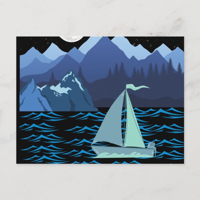 Boat Postcard (Front)