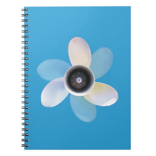 Boat Propeller Notebook (Front)