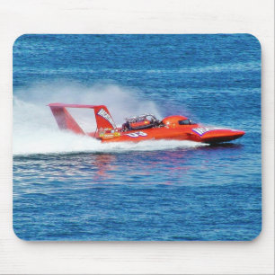 Boat Racing Mouse Pad