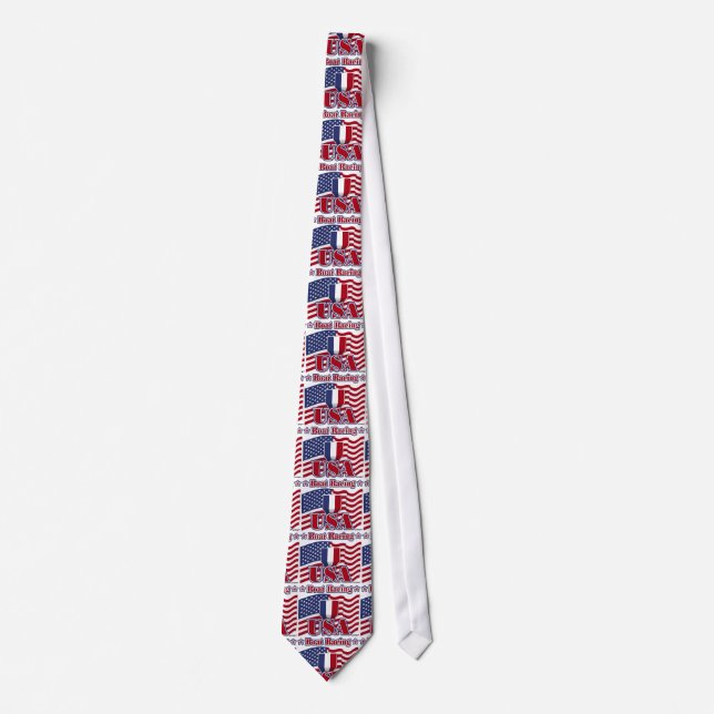 Boat Racing USA Tie (Front)