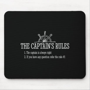 Boat Rules Funny Sayings Sailing Sail Boats Mouse Pad