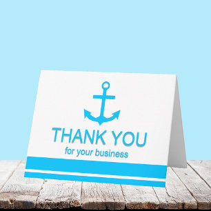 Boat Salesman Thank You Card