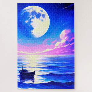 Boat Scene Jigsaw Puzzle