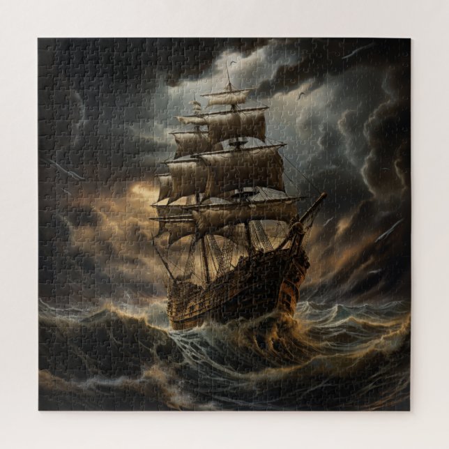 Boat Series Puzzle -12 (Vertical)