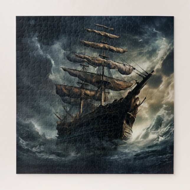 Boat Series Puzzle -4 (Vertical)