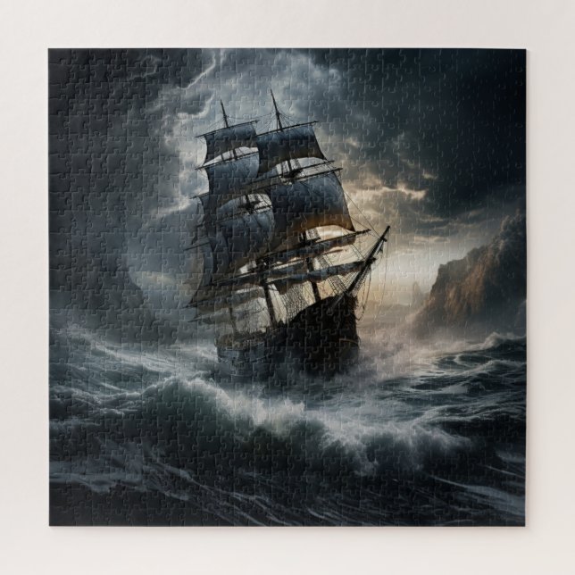 Boat Series Puzzle -7 (Vertical)