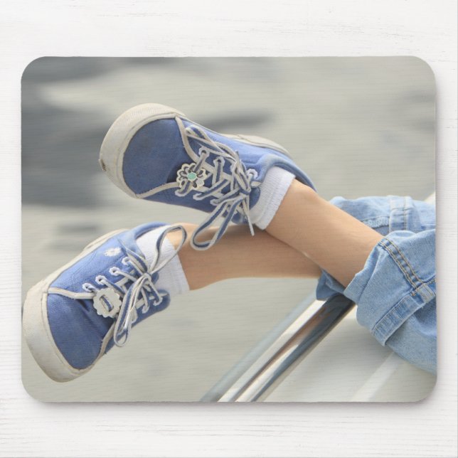 Boat shoes mouse pad (Front)
