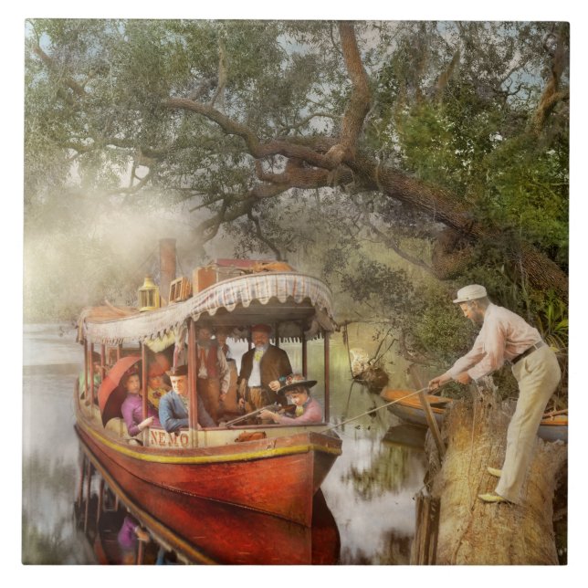 Boat - Shotgun Annie 1893 Ceramic Tile (Front)