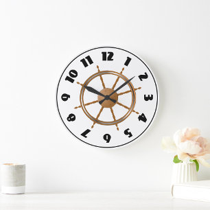 Boat Steering Wheel Clock
