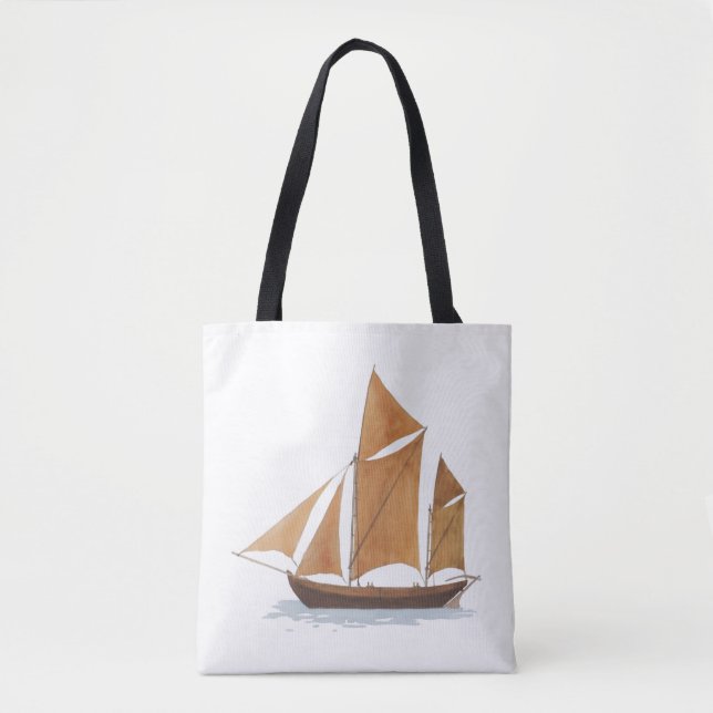 Boat Tote Bag (Front)