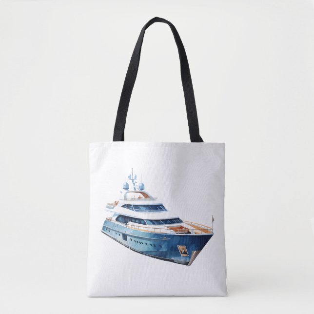 boat tote bag (Front)