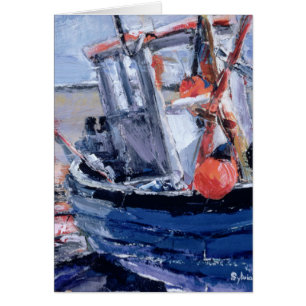 Boat with Red Buoy