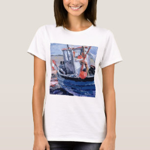 Boat with Red Buoy T-Shirt