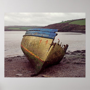 Boat wreck poster