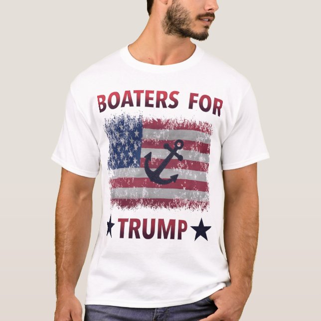 Boaters For Trump Shirt (Front)