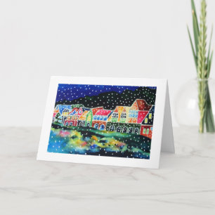 Boathouse Row Philadelphia, PA Christmas Card
