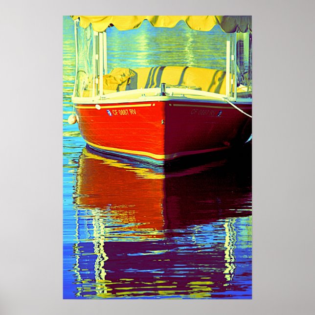 Boatin at Newport  2- Poster (Front)
