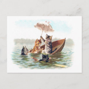 Boating Accident Postcard