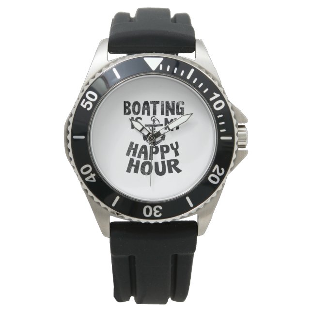 Boating Anchor Vintage Watch (Front)