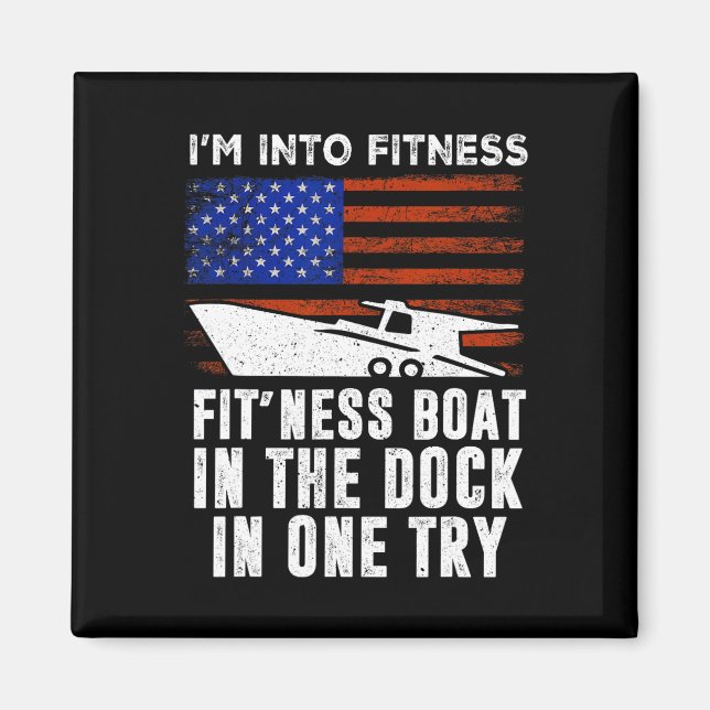Boating Boat Captain 1  Magnet (Front)