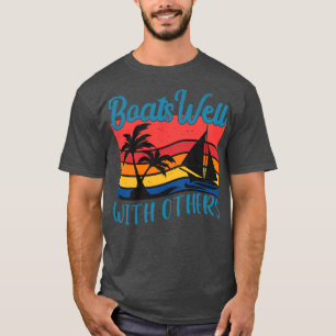 Boating Boat Captains Boating Sailing Cruise Ship T-Shirt