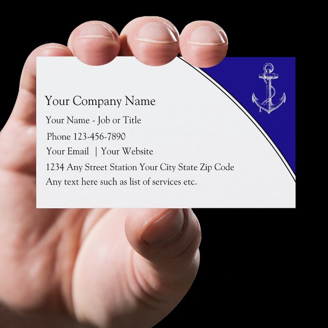 Boating Business Cards (Creator Uploaded)