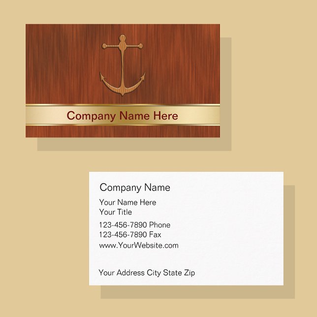 Boating Business Cards (Creator Uploaded)