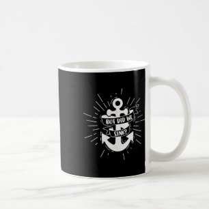 Boating But Did We Sink Flatboat Pontoon Captain 2 Coffee Mug