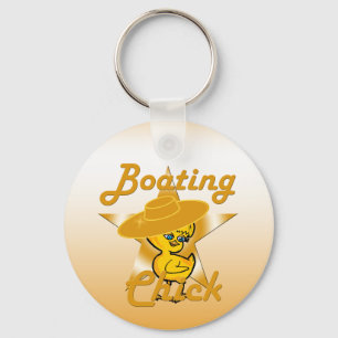 Boating Chick #10 Key Ring