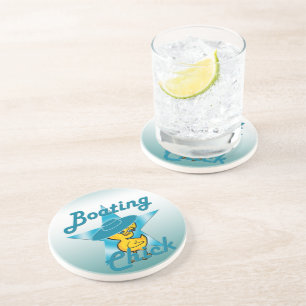 Boating Chick #7 Coaster