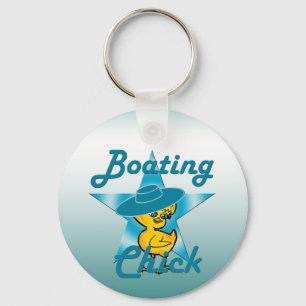 Boating Chick #7 Key Ring
