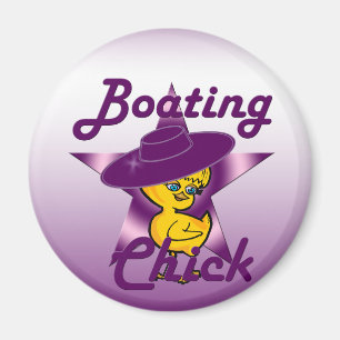 Boating Chick #9 Magnet