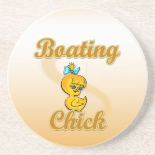 Boating Chick Coaster