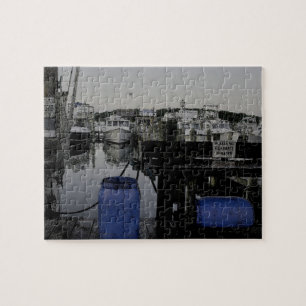 Boating Fishing Marina in Montauk New York Puzzle