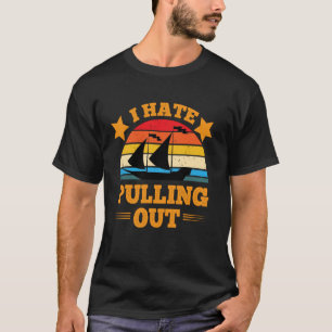 Boating Humour Fishing Innuendo Nautical Double En T-Shirt