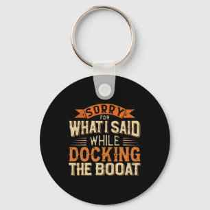 Boating Humour Tee Shirts - Funny Boat Captain Key Ring