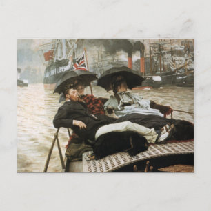 Boating on the Harbour Postcard