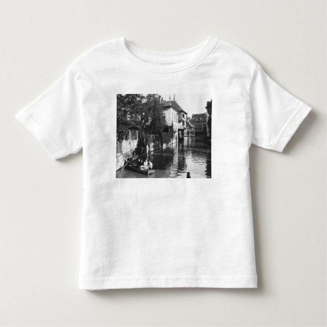 Boating on the river Gera at Erfurt Toddler T-Shirt (Front)